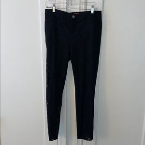 Lilly Black Lace Pants